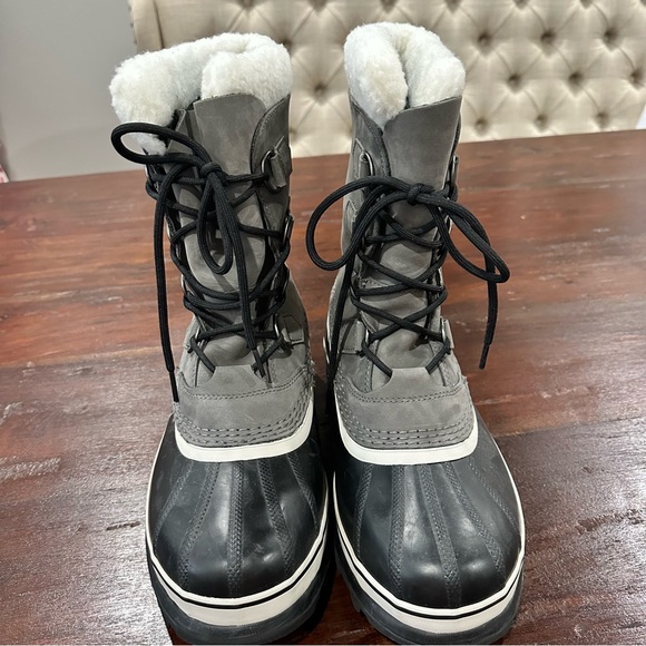 Sorel Waterproof Caribou Women’s Snow Boot Size 8.5 - Picture 2 of 14